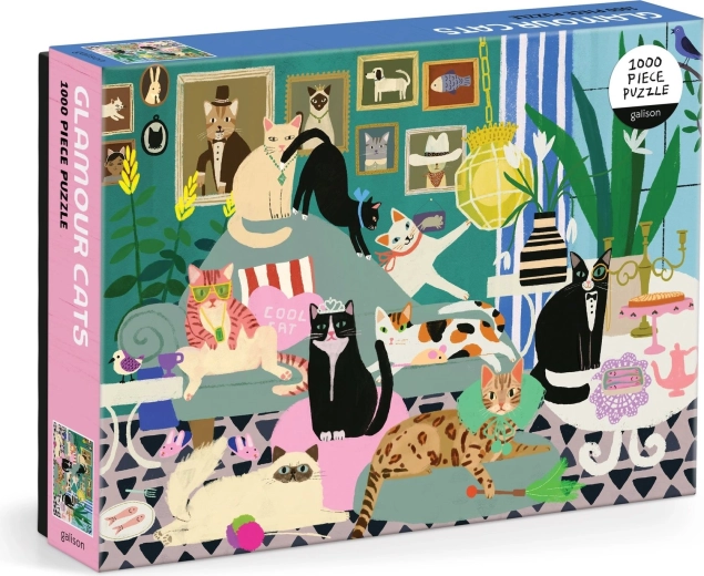 Puzzle Bezaubernde Katzen 1000 Teile GALISON