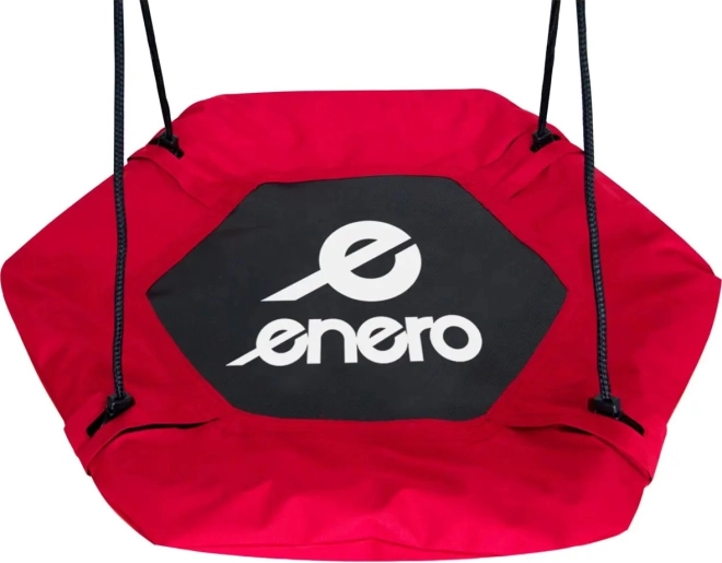 Sechseckige Schaukel Storchennest Rot