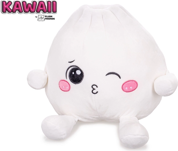 Plush Friends kawaii zwinkerndes Plüsch-Bao-Knödelchen 25 cm - 1 Stück