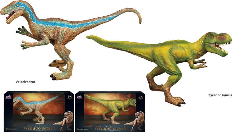 Dinosaurierwelt – Dinosaurier-Figuren V56, 2 Arten