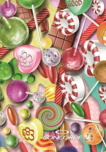 Notizbuch A5 liniert 8 mm, 200 Blatt CONCORDE