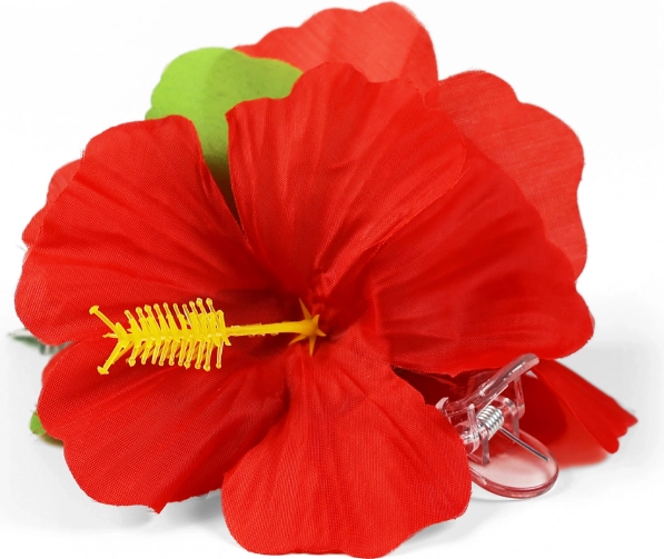Hibiscus Haarspange mit Blüte