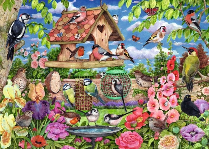 Ravensburger Puzzle Vogeltisch 1000 Teile