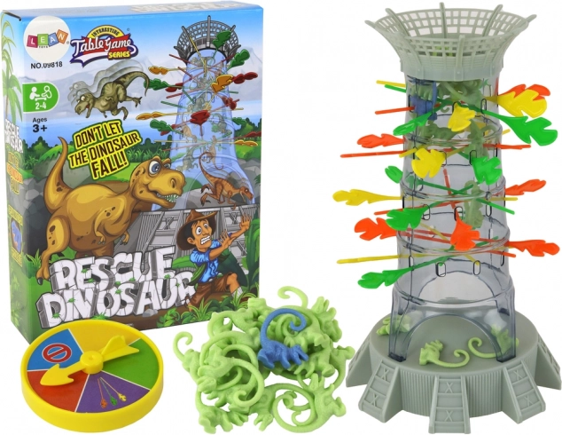 Familien-Handwerksspiel Fallende Dinosaurier Tower Sticks