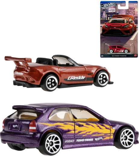 Hot Wheels Silver Series Compact Kings – '12 Ford Fiesta – Metallauto 1:64