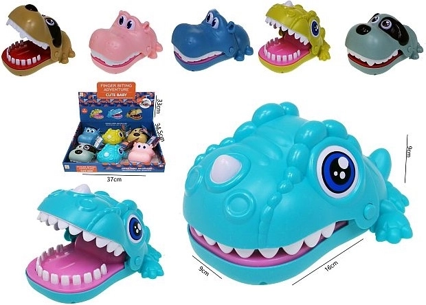 Beißspielzeug-Tierchen 15 cm (3 Varianten)