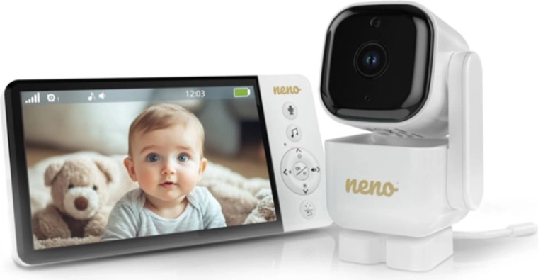 Neno Ciao Videobabyphone mit 5" Display und schwenkbarer Kamera