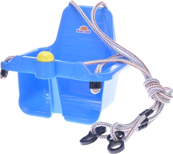 Kinderschaukel mit Hupe blau 18M+