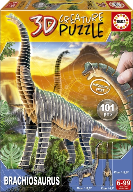 3D-Puzzle Brachiosaurus - 101 Teile