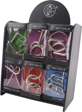 Metallpuzzle SPARKYS – verschiedene Arten