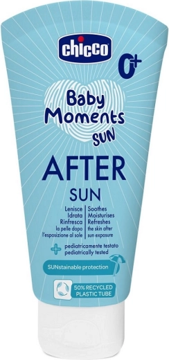 Chicco beruhigende After-Sun-Milch 150 ml für empfindliche Kinderhaut