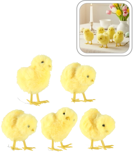 Osterküken – Set mit 10 Dekorationen