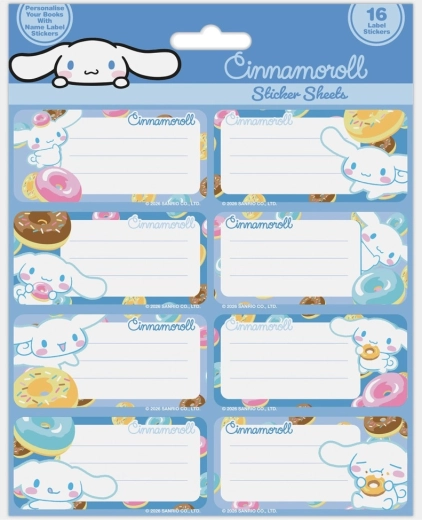 My Melody Namensetiketten für Hefte