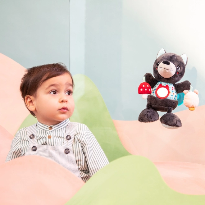 Reise-Aktivitäts-Plüschspielzeug Wolf LUDVÍK