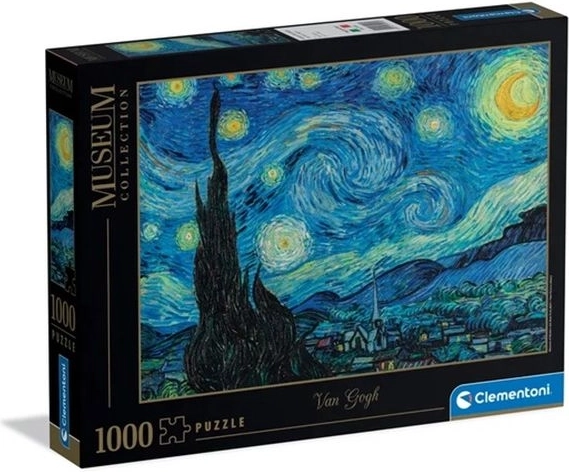 Clementoni Puzzle Museum Collection Van Gogh Sternennacht 1000 Teile