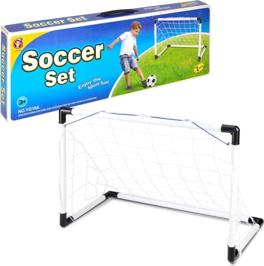 Fußball-Set – 2 Tore mit Ball und Pumpe