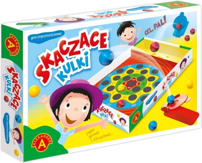 Springende Kugeln – Geschicklichkeitsspiel für die ganze Familie