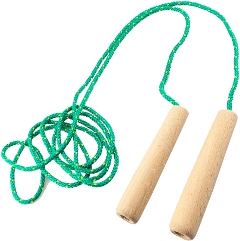 Springseil mit Holzgriffen 2,5 m