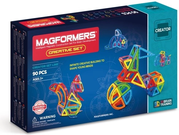 MAGFORMERS Creative Set 90 Stück