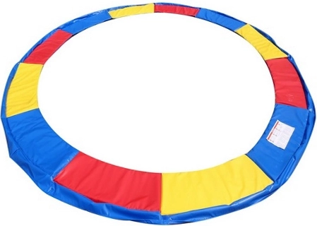 Bunter Feder-Abdeckrand für Trampolin 244–250 cm (8 ft)