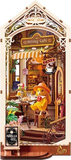 RoboTime 3D Puzzle Buchstütze – Feriencafé