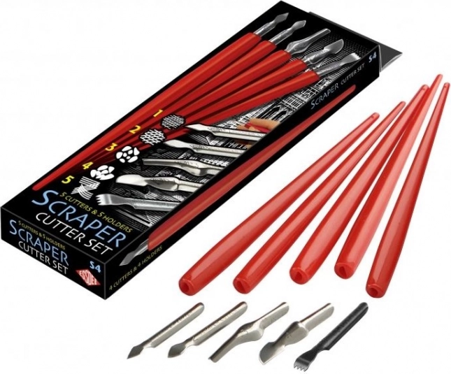 Kratzfeder-Set 5 Stk.