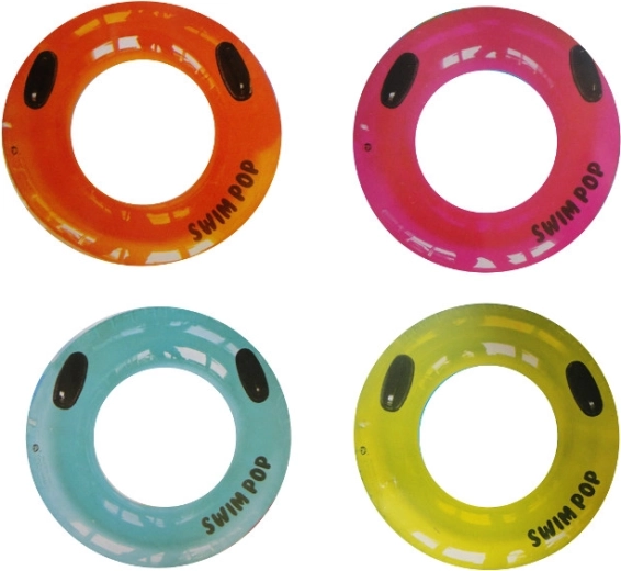 Aufblasbare Schwimmringe 90 cm mit Griffen