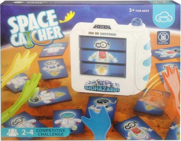 Familienspiel Space Catcher – weltraumtaugliches Geschicklichkeitsspiel