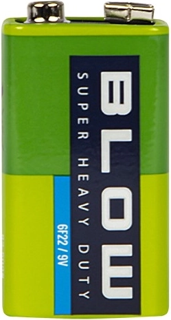 BLOW Batterie 9V 6F22 Super Heavy Duty - 1 Stück