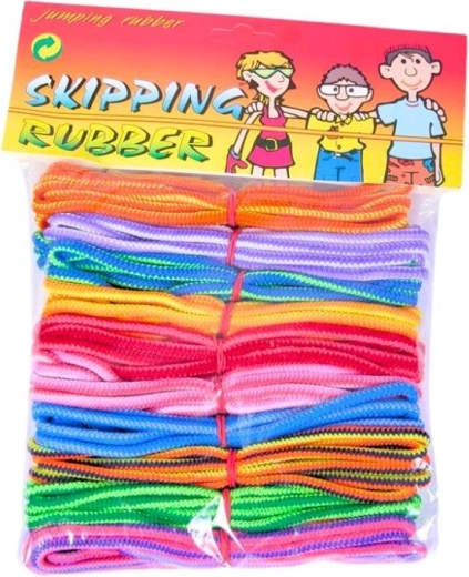 Springseilgummi für Kinder – Set mit 10 Stück