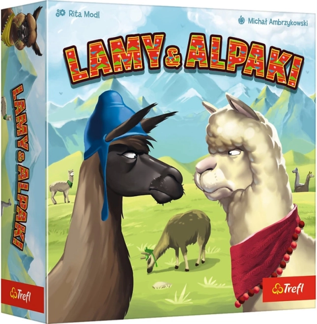 Brettspiel Lamas und Alpakas TREFL