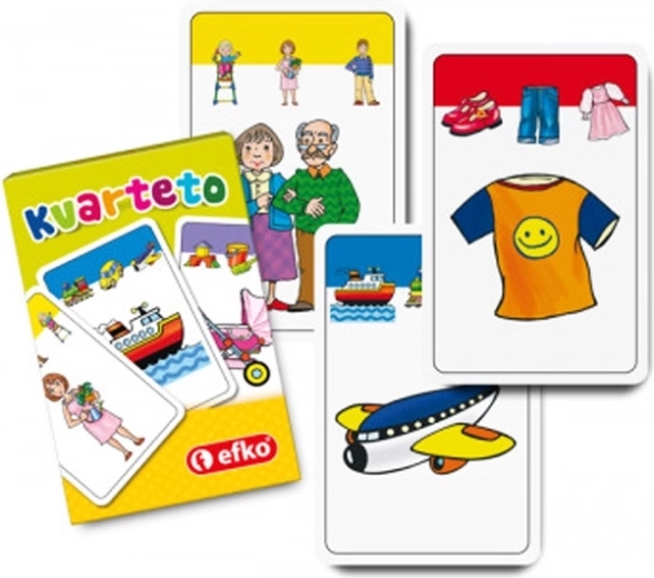 EFKO Baby Quartett Kinder-Kartenspiel