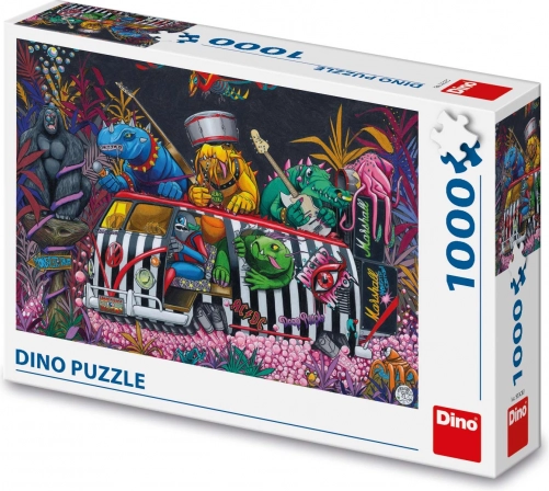 Puzzle Monster auf Ausflug