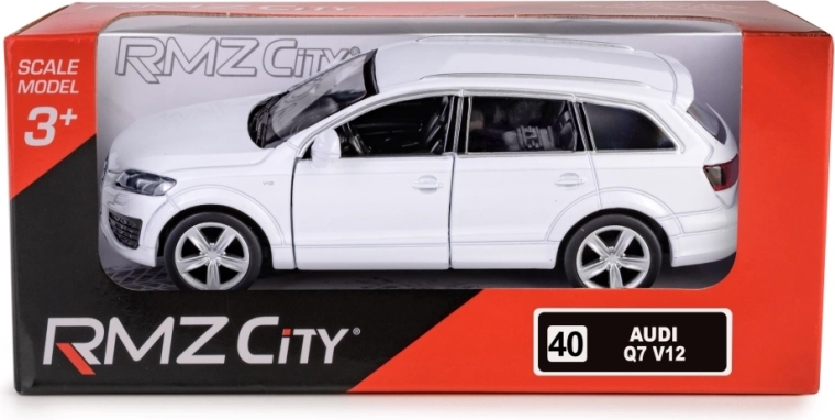 Metallmodell RMZ City Audi Q7 V12 1:40 weiß