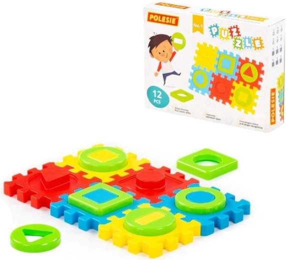 Polesie Steckpuzzle 12 Teile