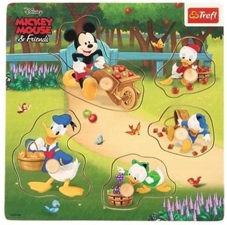 Trefl Mini-Holzpuzzle Mickey Mouse