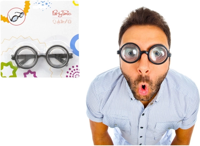 Lustige Mega-Zoom-Brille
