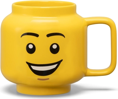 LEGO Keramikbecher 530 ml – fröhlicher Junge