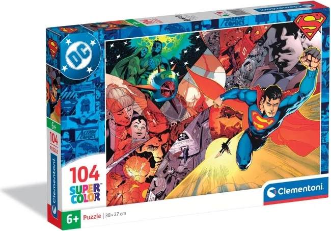 Puzzle 104 SUPERMAN für Kinder
