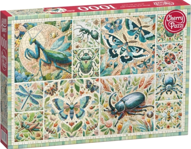 Cherry Pazzi Puzzle Mosaik der Miniatur-Wildnis 1000 Teile