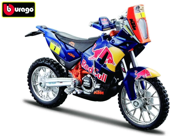 Bburago Motorrad Red Bull KTM 450 Rally Dakar 1:18