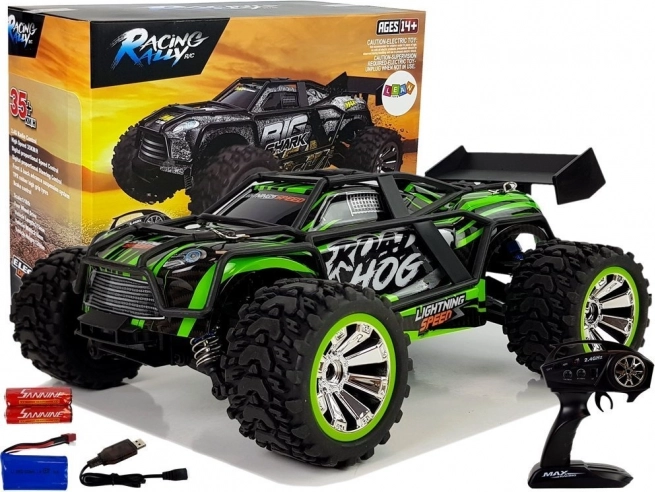 Funkferngesteuertes Geländewagen 2.4G 1:18 grün