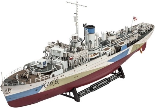 Revell HMCS Snowberry Korvette der Flower-Klasse 1:144 Plastikmodell