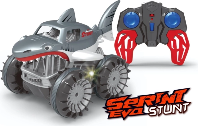 Amphibischer RC-Hai mit Fernsteuerung