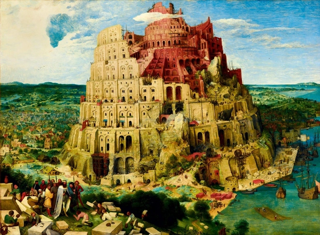 BLUEBIRD Puzzle Der Turm zu Babel 3000 Teile