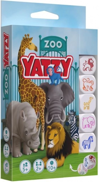 Familien-Würfelspiel YATZY – Zoo für Kinder ab 5 Jahren