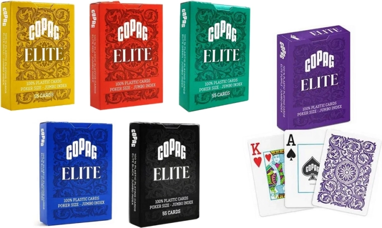 Pokerkarten COPAG Elite Jumbo Face (Farbmix)