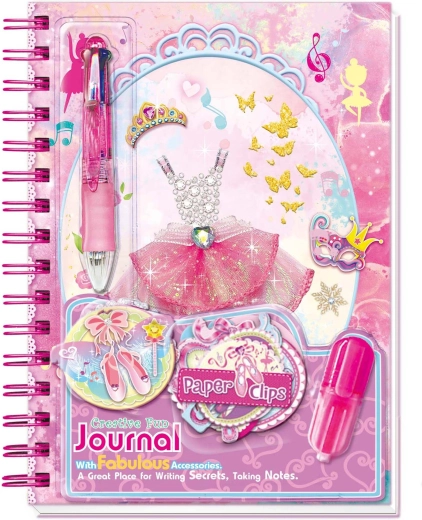 Kreatives Tagebuch Karneval für Mädchen