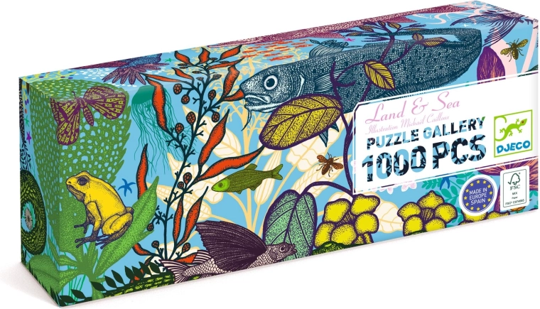 Puzzle Blumen und Meer (1000 Teile)