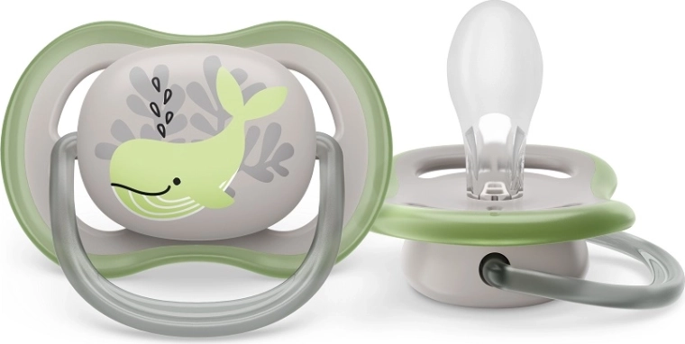 Schnuller PHILIPS AVENT Ultra Air mit Wal-Motiv 6–18 Monate, 1 St.